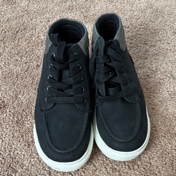 Sonoma Kids Black and Gray Lace-Up Boots - Picture 1 of 6